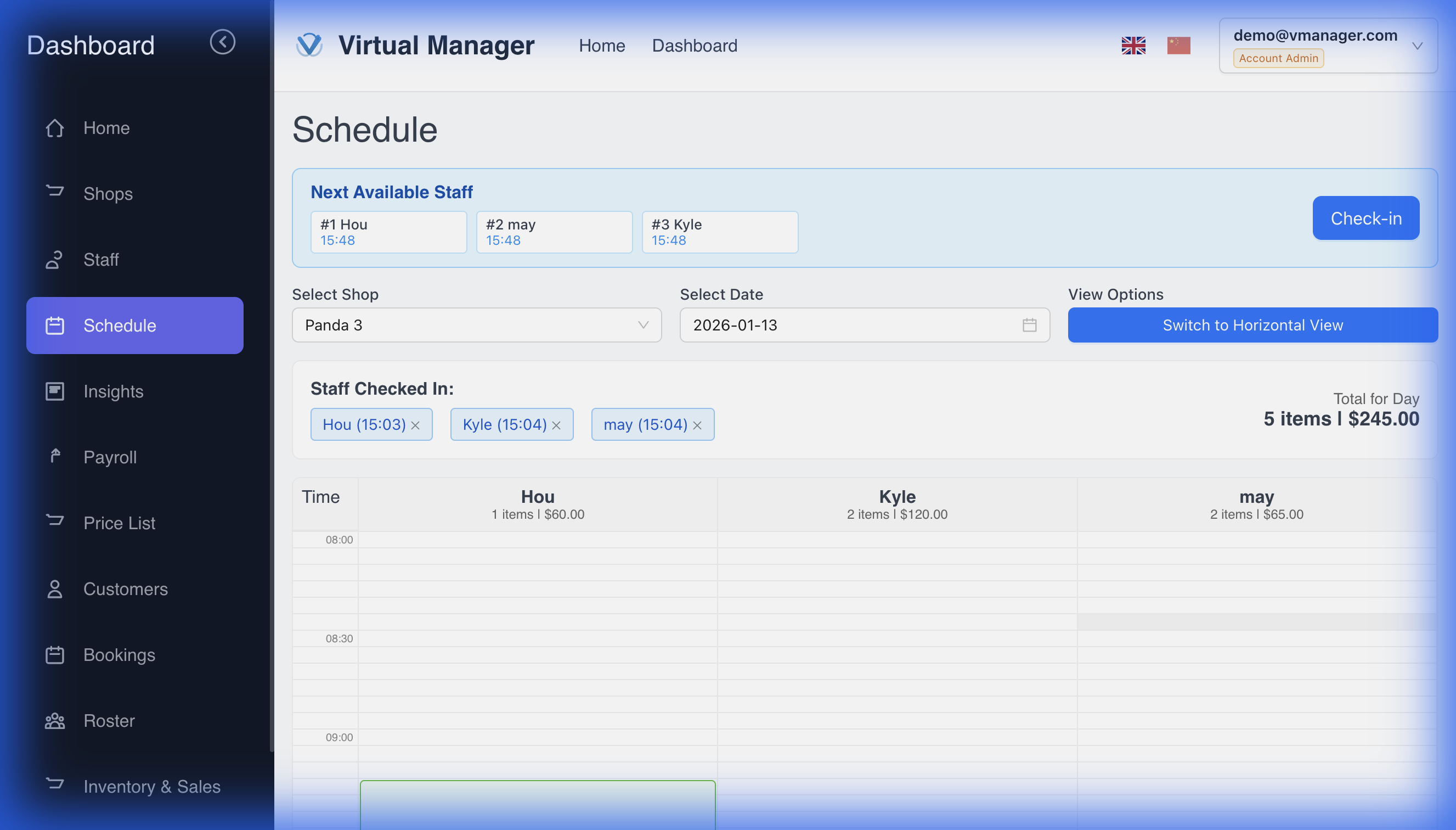 Schedule Management